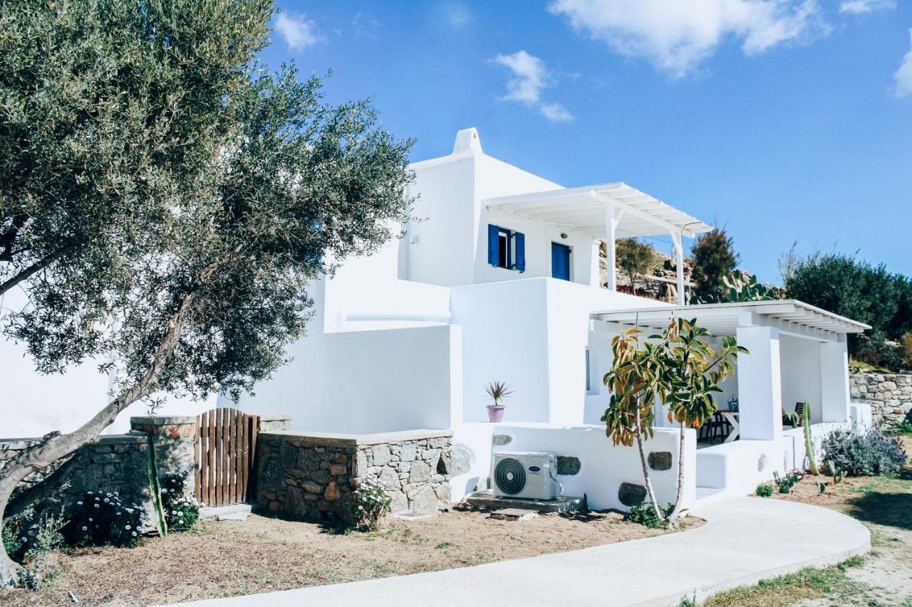 The Elaia House Mykonos Villa Ornos  Buitenkant foto