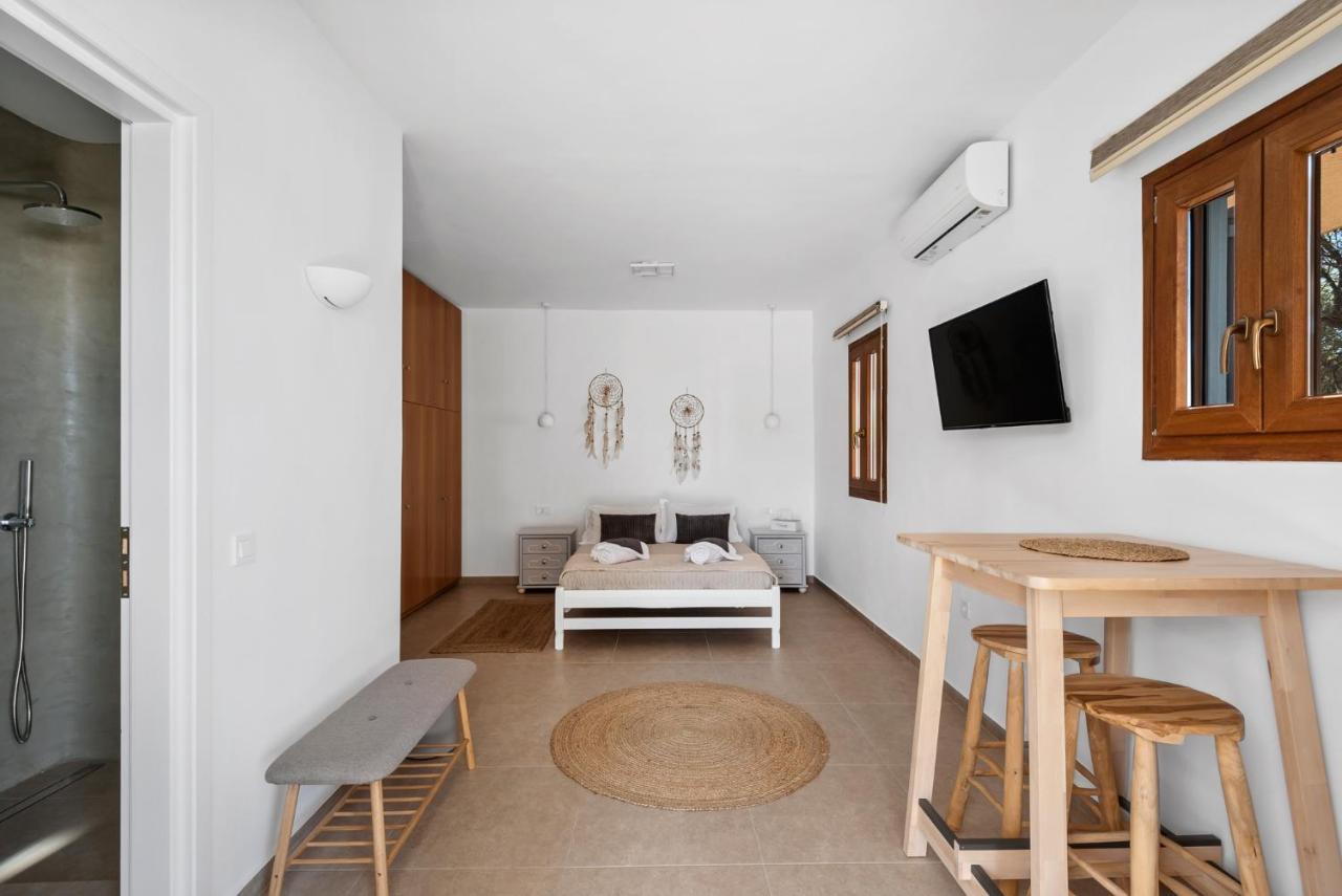 The Elaia House Mykonos Villa Ornos  Buitenkant foto