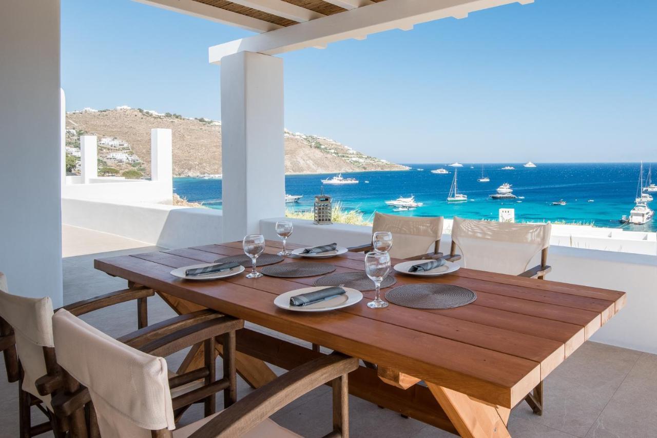 The Elaia House Mykonos Villa Ornos  Buitenkant foto