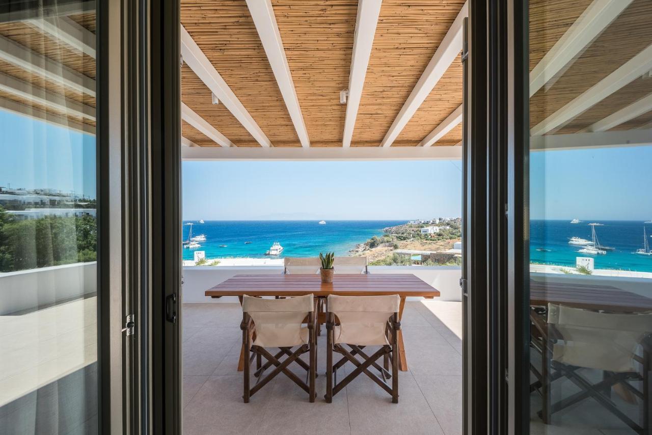 The Elaia House Mykonos Villa Ornos  Buitenkant foto